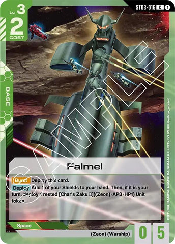 Falmel — Starter Deck 03: Zeon’s Rush [ST03]