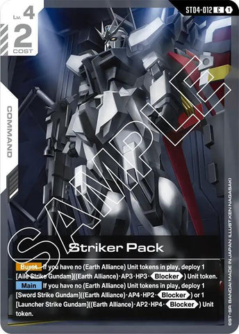 Striker Pack — Starter Deck 04: SEED Strike [ST04]