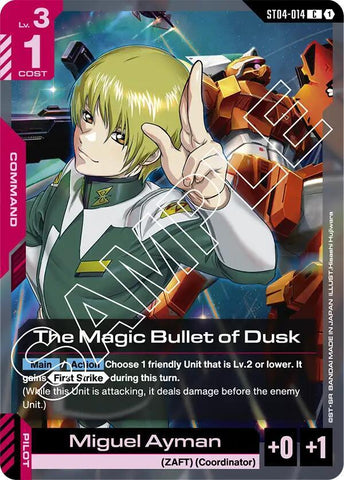 The Magic Bullet of Dusk — Starter Deck 04: SEED Strike [ST04]