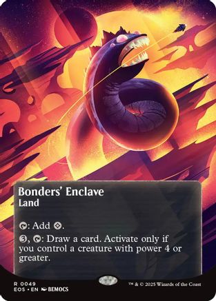 Bonders' Enclave (EOS-049) (Borderless) [Edge of Eternities: Stellar Sights]