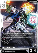 GD01-072: Launcher Strike Gundam - Unit - White - Uncommon