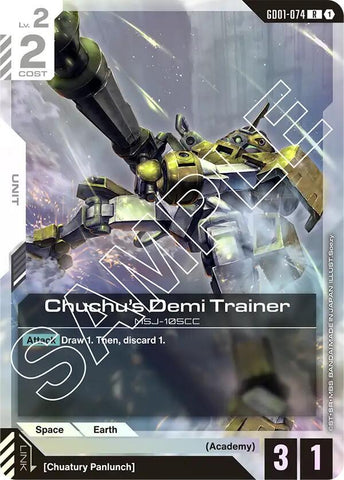 GD01-074: Chuchu's Demi Trainer - Unit - White - Rare