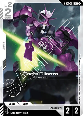 GD01-083: Guel's Dilanza - Unit - White - Common