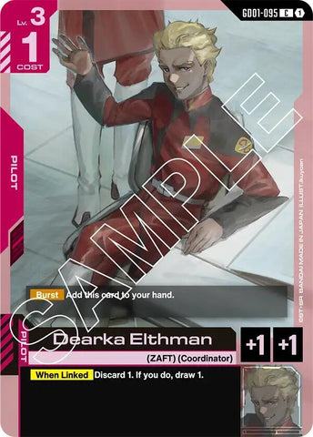 GD01-095: Dearka Elthman - Pilot - Red - Common