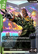 GD01-106: Fortress Defense - Command - Green - Rare