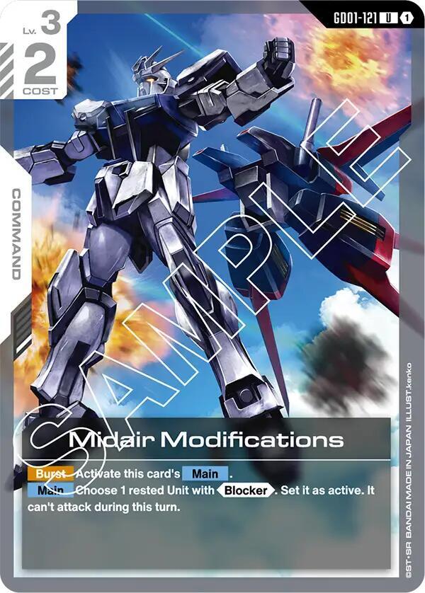 GD01-121: Midair Modifications - Command - White - Uncommon