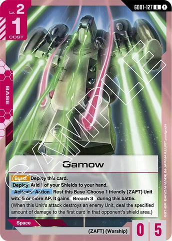 GD01-127: Gamow - Base - Red - Uncommon