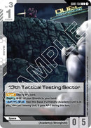 GD01-130: 13th Tactical Testing Sector - Base - White - Common