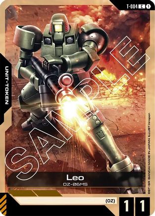 Leo (T-004) Token (T-004) - Starter Deck 02 Wings of Advance