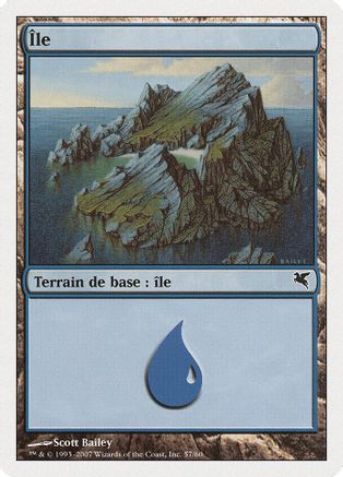 Island (French) - "Ile" (PSAL-E57) [Magic Encyclopedia 2005 (Salvat/Hachette)]