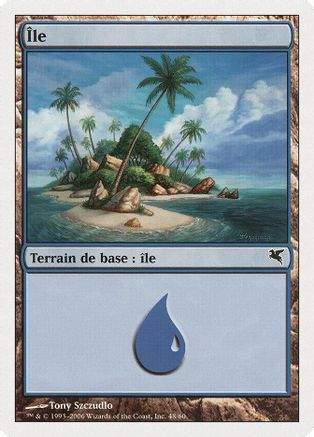 Island (French) - "Ile" (PSAL-H48) [Magic Encyclopedia 2005 (Salvat/Hachette)]