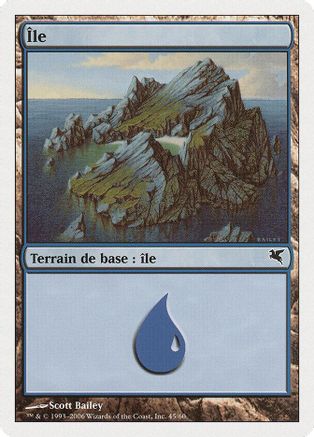 Island (French) - "Ile" (PSAL-H45) [Magic Encyclopedia 2005 (Salvat/Hachette)]