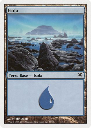 Island (Italian) - "Isola" (PSAL-H57) [Magic Encyclopedia 2005 (Salvat/Hachette)]