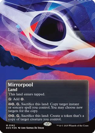 Mirrorpool (EOS-162) (Borderless) (Galaxy Foil) [Edge of Eternities: Stellar Sights] Foil
