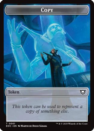 Copy // Pest Double-Sided Token (EOC-1 // 9) [Commander: Edge of Eternities]