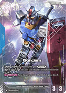 GD01-001: Gundam - Unit - Blue - Legendary Rare+