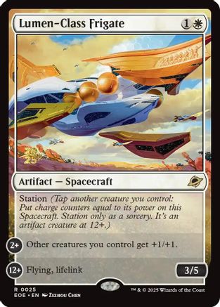 Lumen-Class Frigate (PRE-025) [Prerelease Cards] Foil
