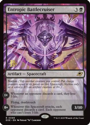 Entropic Battlecruiser (PRE-099) [Prerelease Cards] Foil