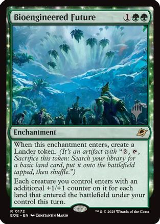 Bioengineered Future (PPEOE-172) [Promo Pack: Edge of Eternities] Foil