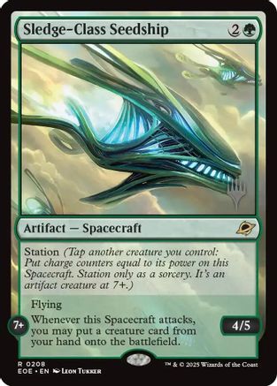 Sledge-Class Seedship (PPEOE-208) [Promo Pack: Edge of Eternities]