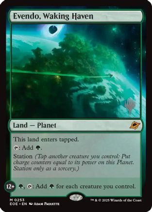 Evendo, Waking Haven (PPEOE-253) [Promo Pack: Edge of Eternities] Foil
