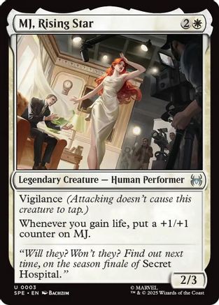 MJ, Rising Star (SPE-003) [Marvel's Spider-Man: Eternal-Legal]