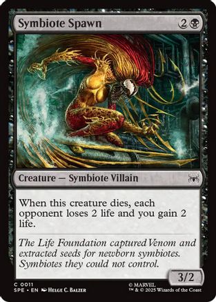 Symbiote Spawn (SPE-011) [Marvel's Spider-Man: Eternal-Legal] Foil