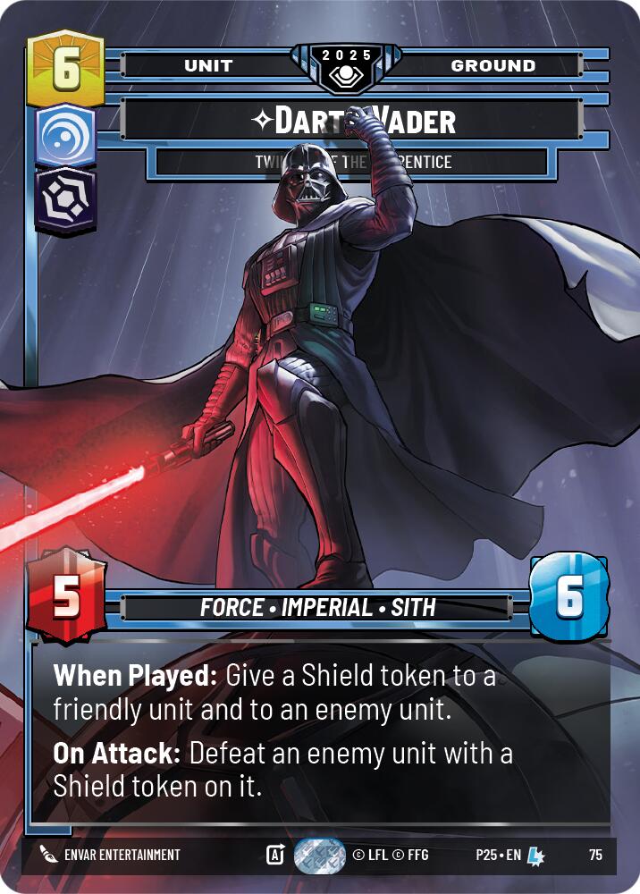 Darth Vader (75) - Twilight of the Apprentice (75) [Organized Play Promos]
