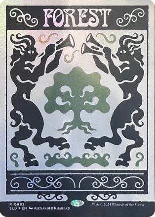 Forest (SLD-892) (Rainbow Foil) [Secret Lair Drop Series] Foil