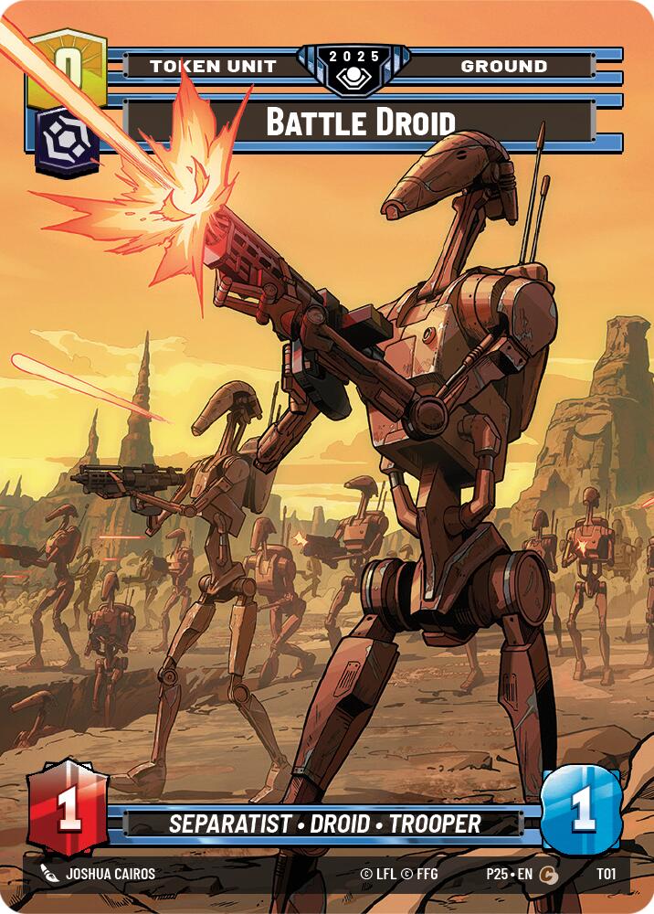 Battle Droid // Clone Trooper (T01 // T03) (T01 // T03) [Organized Play Promos]