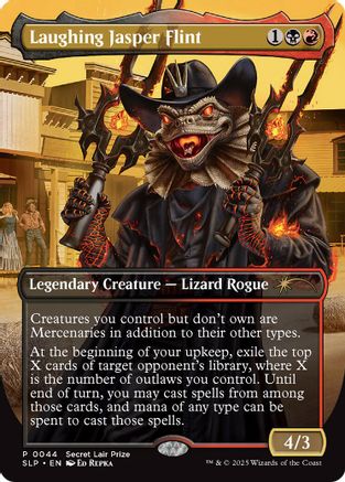 Laughing Jasper Flint (SLP-044) [Secret Lair Showdown] Foil
