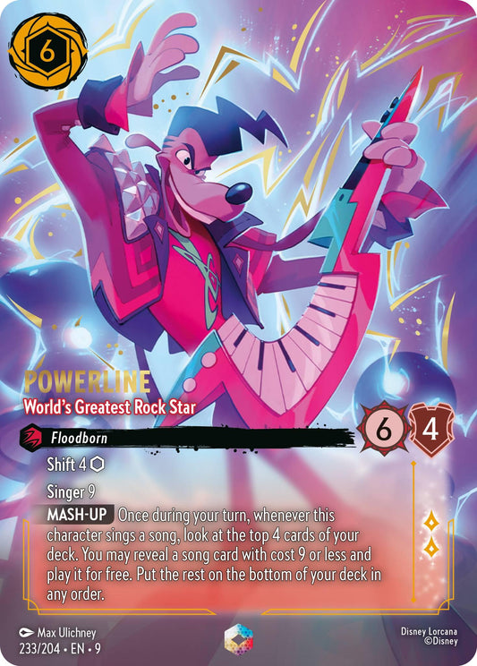 Powerline - World's Greatest Rock Star (Enchanted) (233/204) [Fabled]