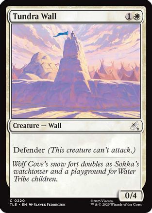 Tundra Wall (TLE-220) [Avatar: The Last Airbender: Eternal-Legal]