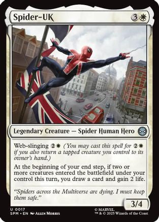 Spider-UK (SPM-017) [Marvel's Spider-Man] Foil
