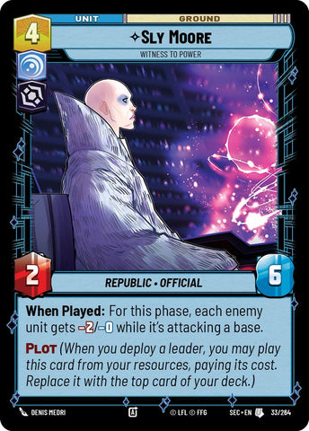Sly Moore - Witness to Power (33/264) (33/264) [Secrets of Power]