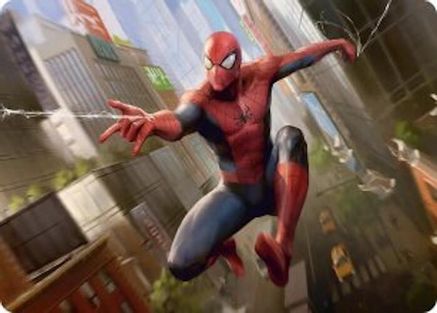 Amazing Spider-Man Art Card (24/54) (AASPM-024) [Art Series: Marvel's Spider-Man]