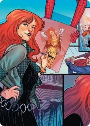 Mary Jane Watson Art Card (AASPM-050) [Art Series: Marvel's Spider-Man]