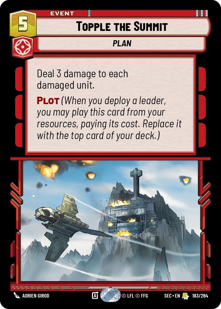 Topple the Summit (183/264) (183/264) [Secrets of Power]