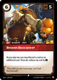 Origins : Brazen Buccaneer - 002/298 - Normal - Common - Unit