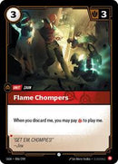 Origins : Flame Chompers - 006/298 - Foil - Common - Unit