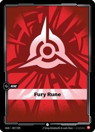 Fury Rune (007/298) - Origins
