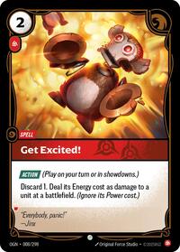 Origins : Get Excited! - 008/298 - Normal - Common - Spell