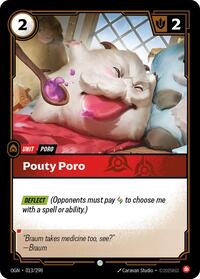 Origins : Pouty Poro - 013/298 - Normal - Common - Unit