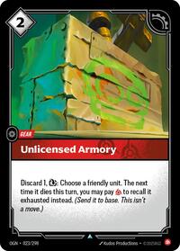 Origins : Unlicensed Armory - 023/298 - Foil - Uncommon - Gear