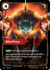 Origins : Blind Fury - 025/298 - Foil - Rare - Spell
