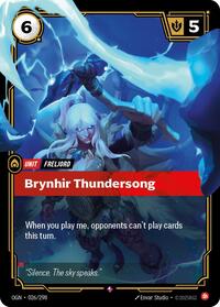 Origins : Brynhir Thundersong - 026/298 - Foil - Rare - Unit