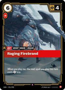 Origins : Raging Firebrand - 031/298 - Foil - Rare - Unit