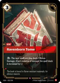 Origins : Ravenborn Tome - 032/298 - Foil - Rare - Gear