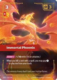 Origins : Immortal Phoenix - 037/298 - Foil - Epic - Unit