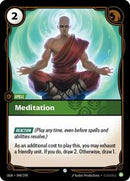 Origins : Meditation - 048/298 - Foil - Common - Spell